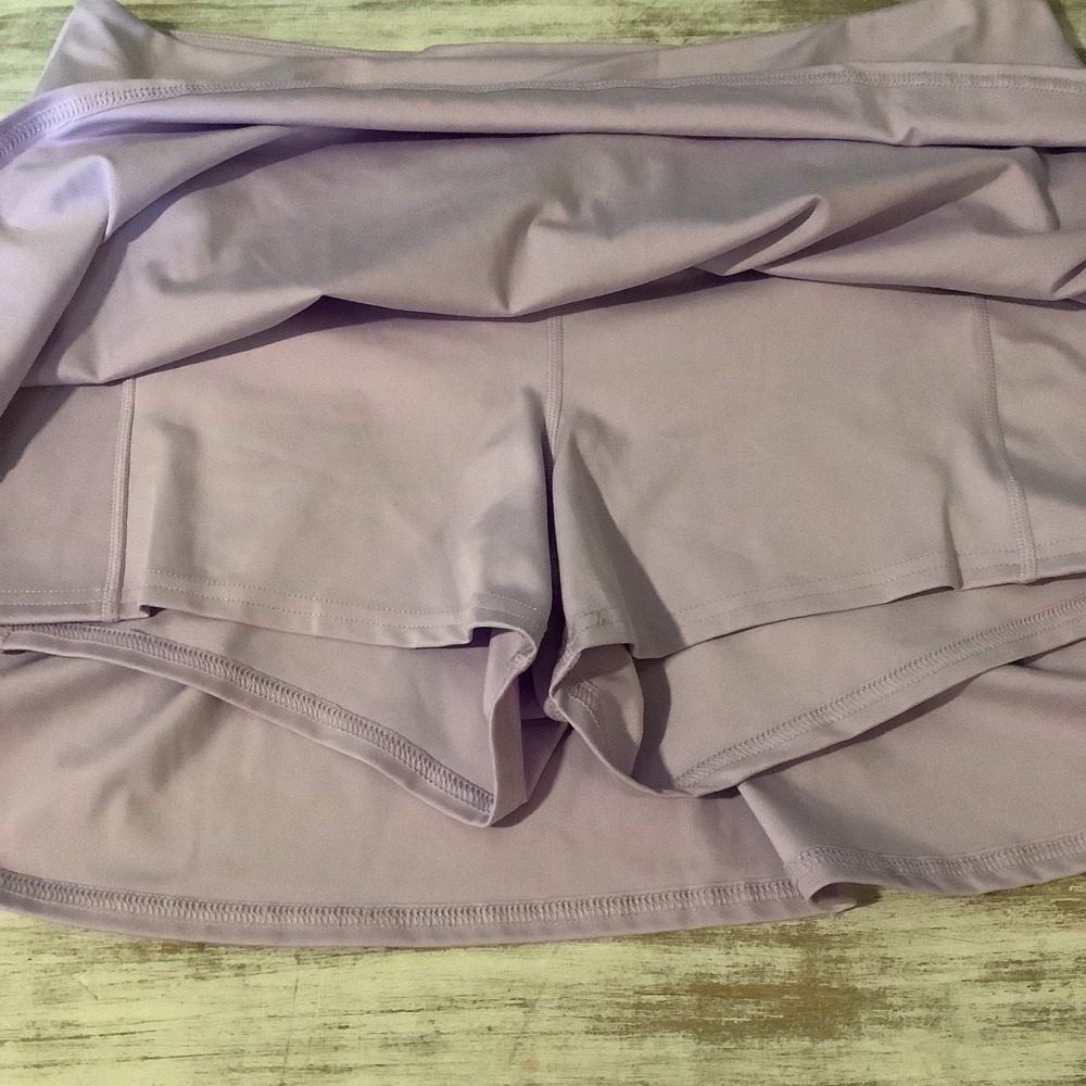Women's All In Motion Lavender Purple Tennis Golf Pickleball Skirt Skort XXL - Picture 7 of 9